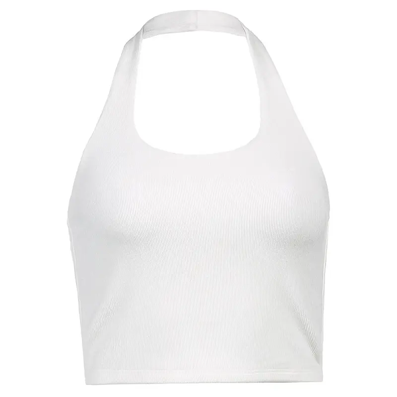 Sexy Backless Top with Navel Exposure for Women