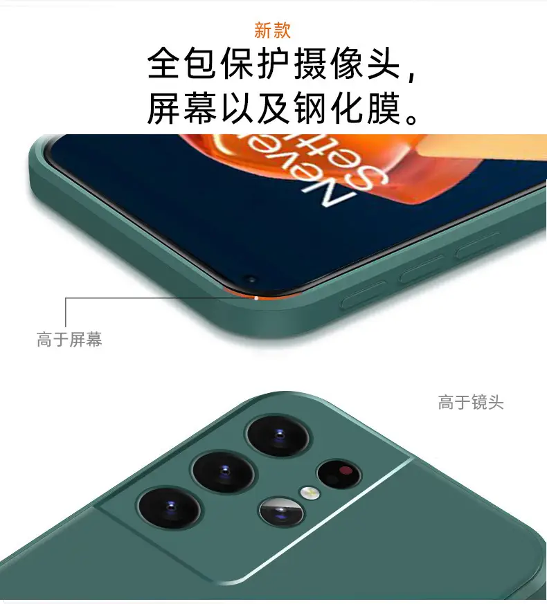 Night Blue Silicone All-Inclusive Mobile Case A03S — feature 4