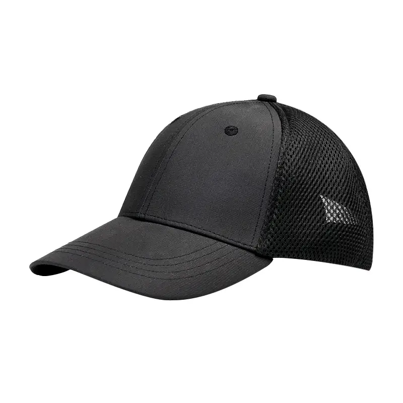 Neon Green Mesh Baseball Cap for Men Women Sun Protection
