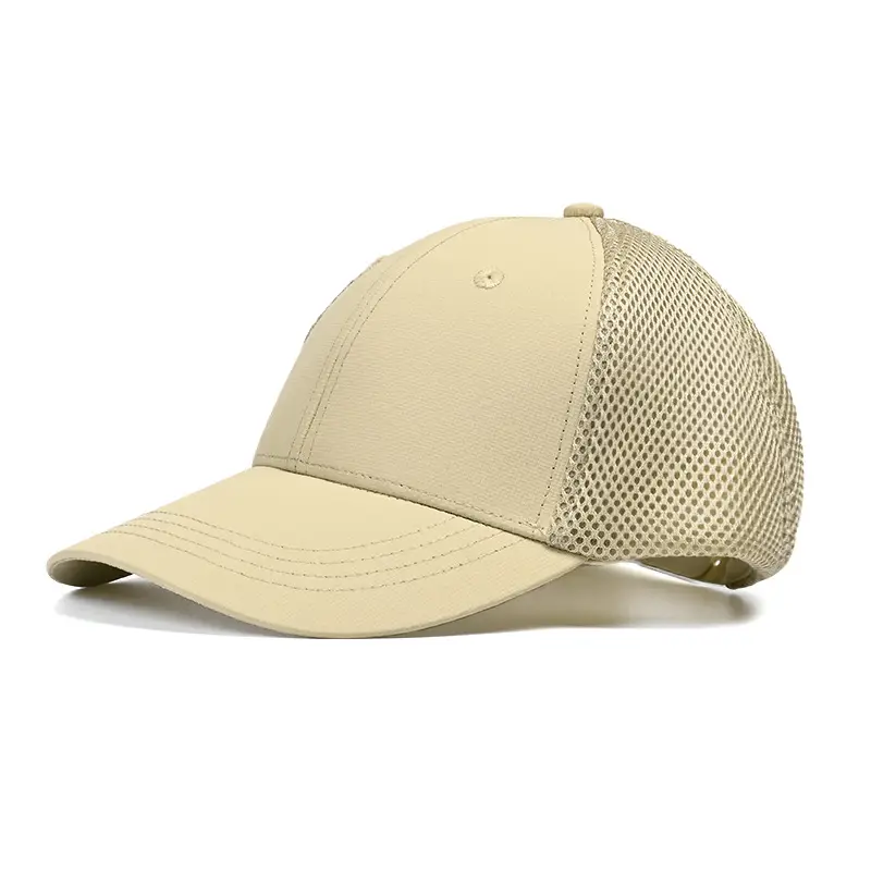 Neon Green Mesh Baseball Cap for Men Women Sun Protection