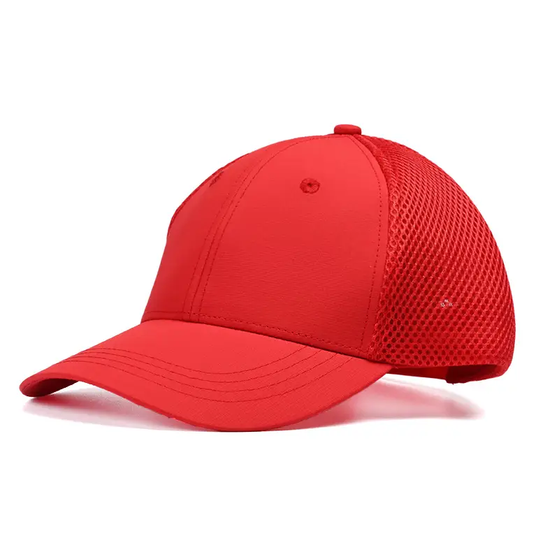 Neon Green Mesh Baseball Cap for Men Women Sun Protection