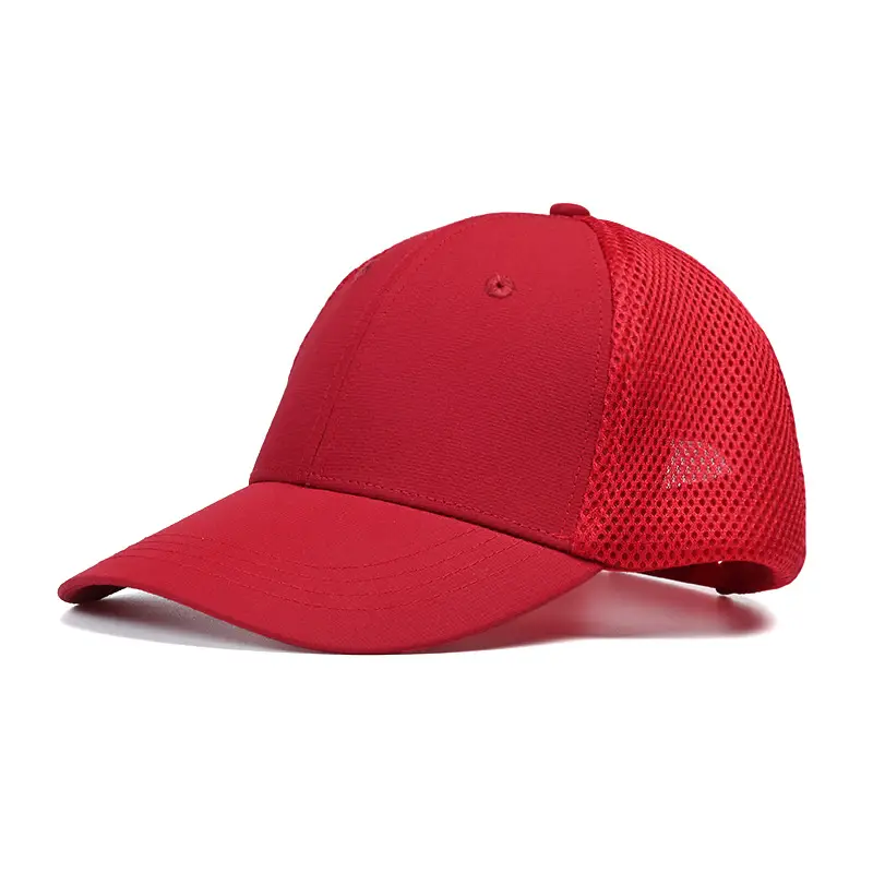Neon Green Mesh Baseball Cap for Men Women Sun Protection