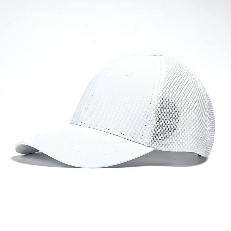 Neon Green Mesh Baseball Cap for Men Women Sun Protection