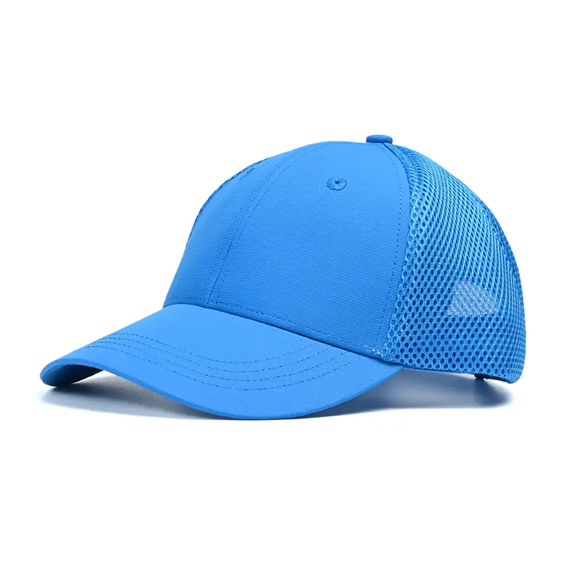 Neon Green Mesh Baseball Cap for Men Women Sun Protection