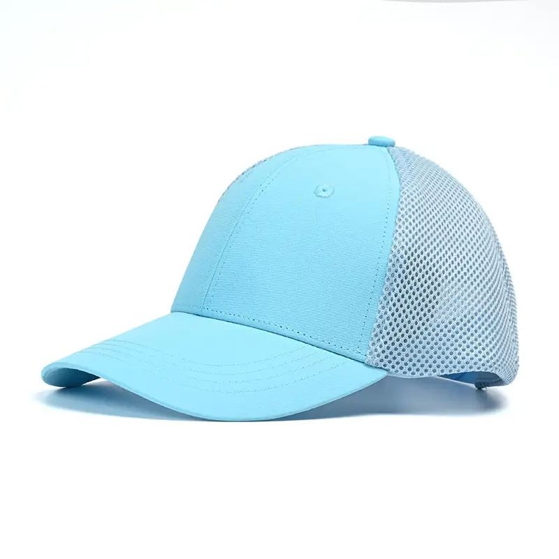 Neon Green Mesh Baseball Cap for Men Women Sun Protection