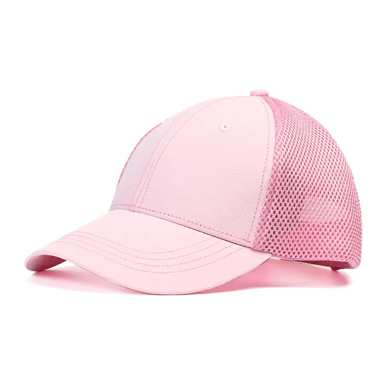 Neon Green Mesh Baseball Cap for Men Women Sun Protection