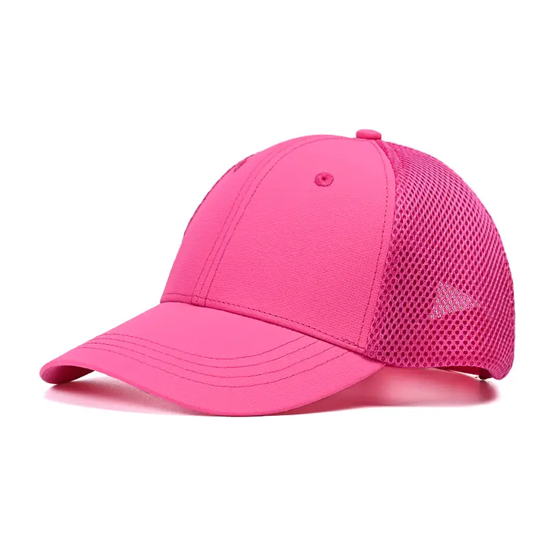 Neon Green Mesh Baseball Cap for Men Women Sun Protection