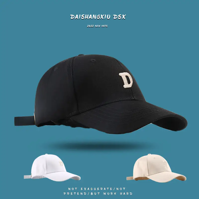 Trend Letter Cap R D P Baseball Sunshade Cap - Image 5