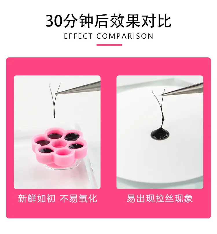 Plum Blossom False Eyelash Glue Tweezers Set — feature 5