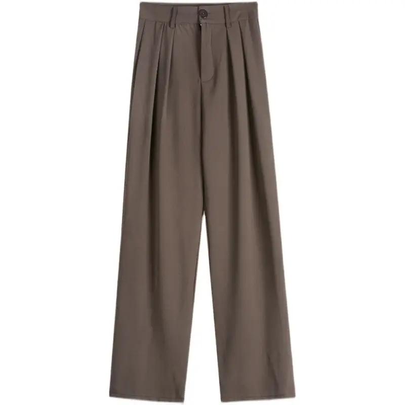 Women Wide Leg High Waist Pants Blue 2026 - Image 12