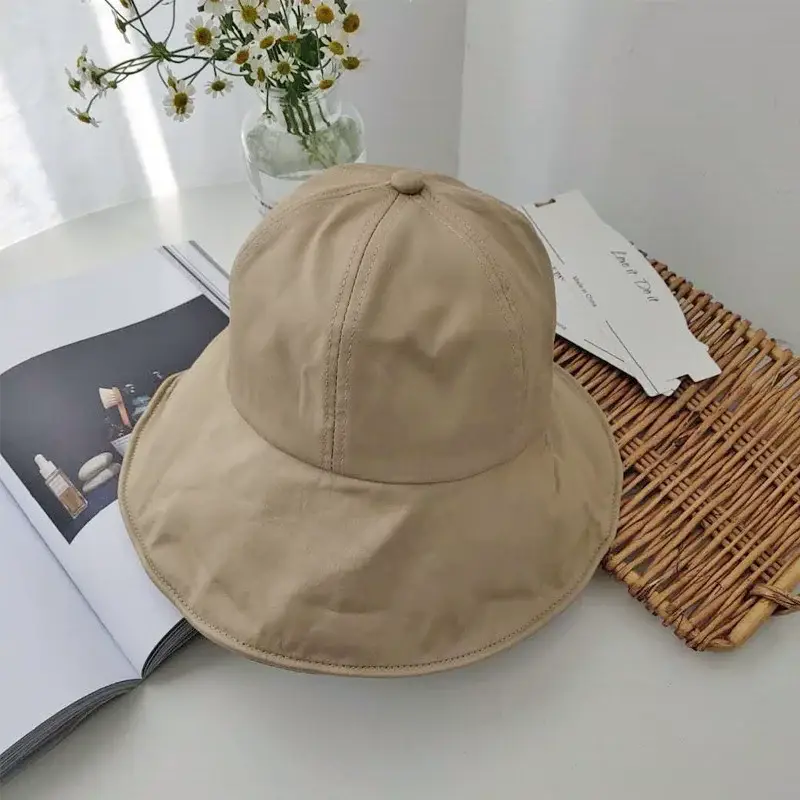 Women's Fisherman Hat Sun Hat with Ponytail Cap — feature 12