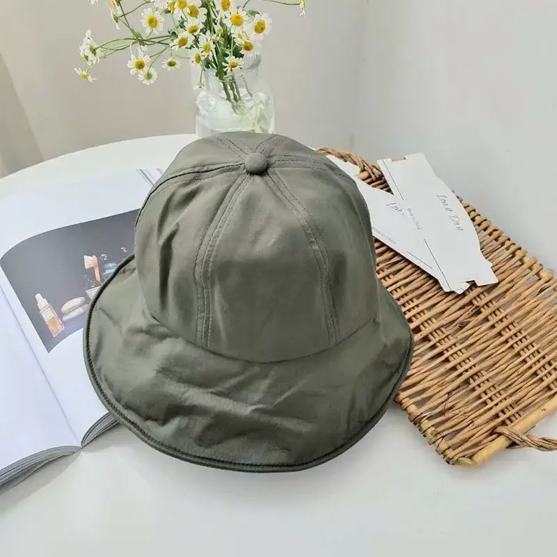Women's Fisherman Hat Sun Hat with Ponytail Cap — feature 14