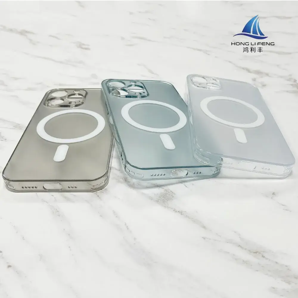 Frosted Glass Magnetic iPhone 17 Pro Case with Wireless Charging - Image 5