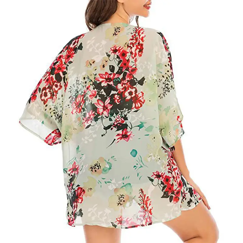 2023 Printed Floral Blouse for Women Summer Wear - Image 20