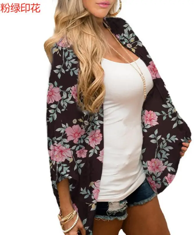 2023 Printed Floral Blouse for Women Summer Wear - Image 5