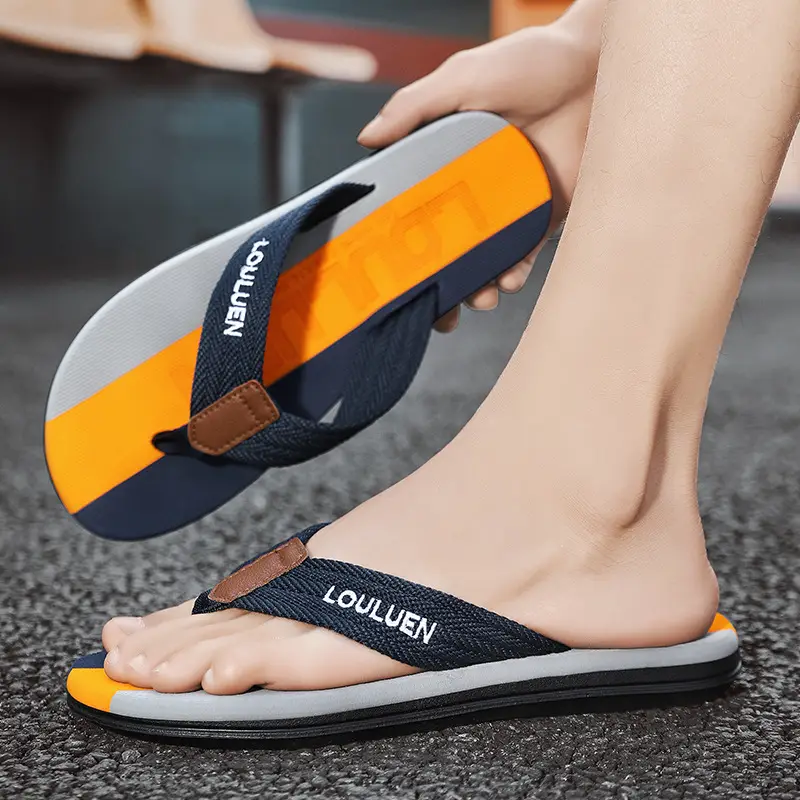 Lu Lu Men's Non-Slip Summer Flip Flops