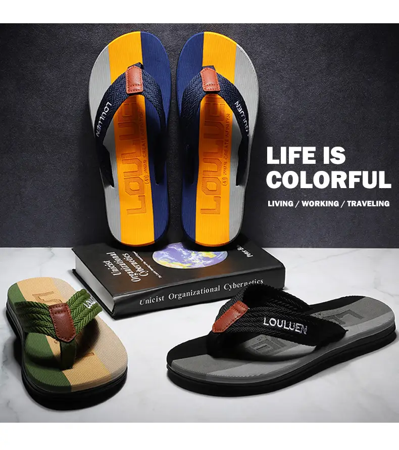 Lu Lu Men's Non-Slip Summer Flip Flops — feature 15