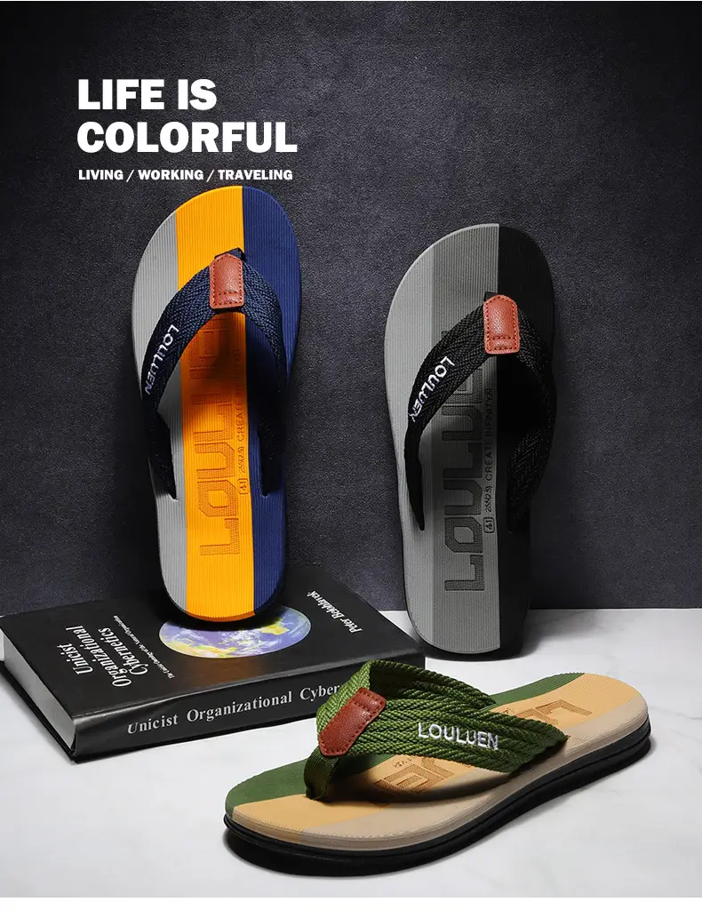 Lu Lu Men's Non-Slip Summer Flip Flops — feature 5