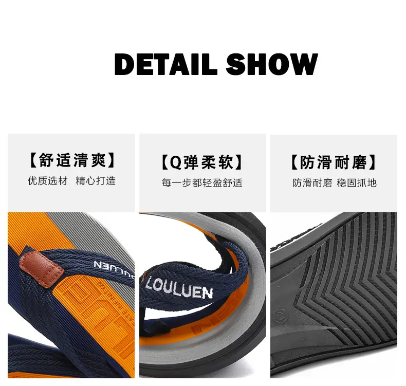 Lu Lu Men's Non-Slip Summer Flip Flops — feature 9