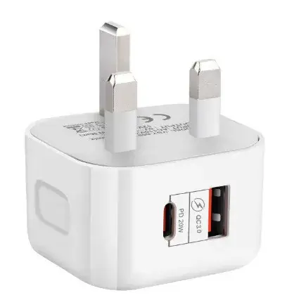 PD20W Fast Charging Travel Charger with 20W LED Indicator - Image 3