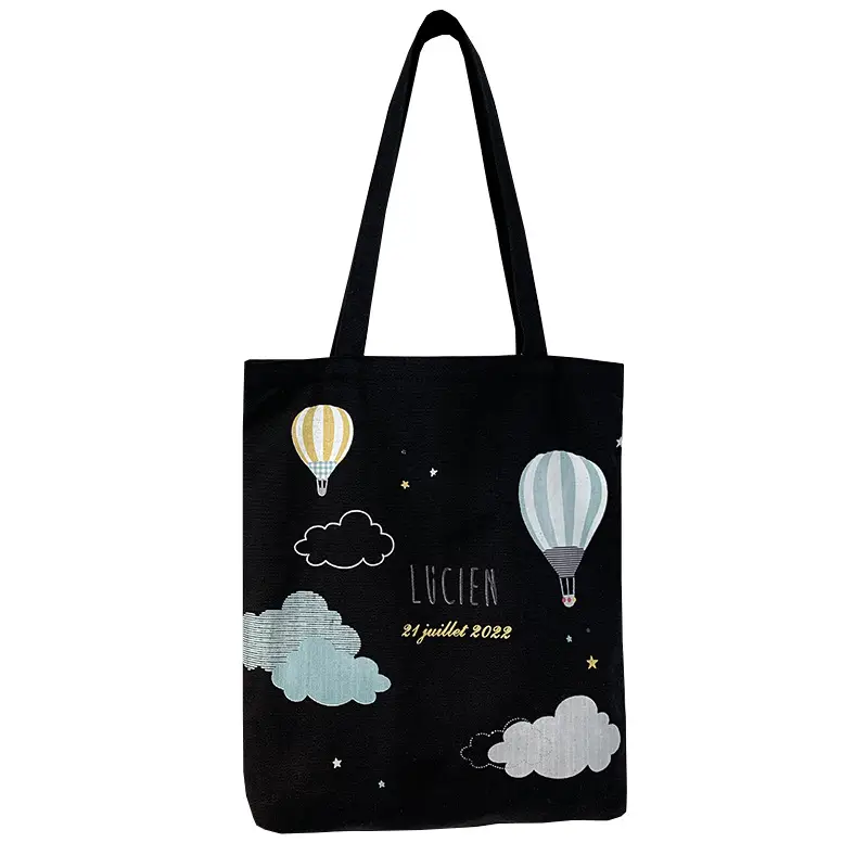 2022 Canvas Tote Bag Large Capacity Female College Students - Image 5