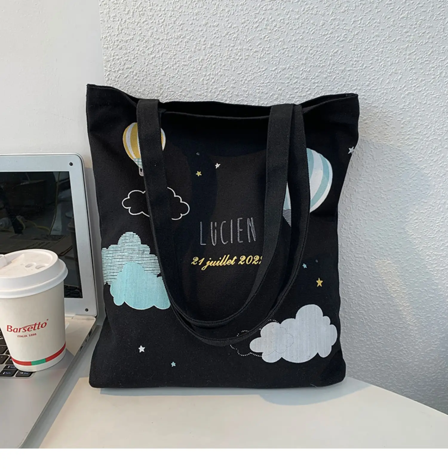 2022 Canvas Tote Bag Large Capacity Female College Students — feature 18