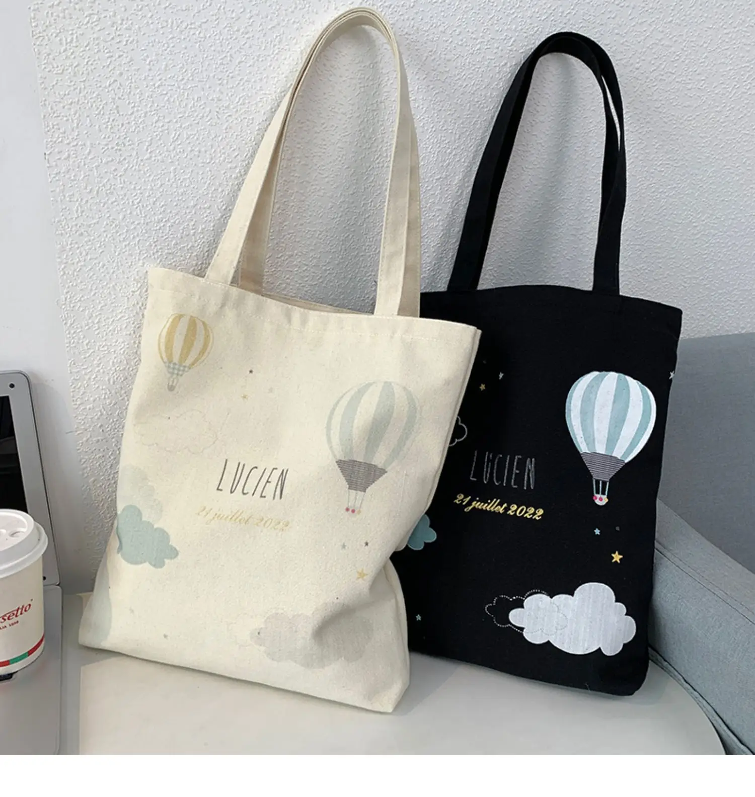2022 Canvas Tote Bag Large Capacity Female College Students — feature 20