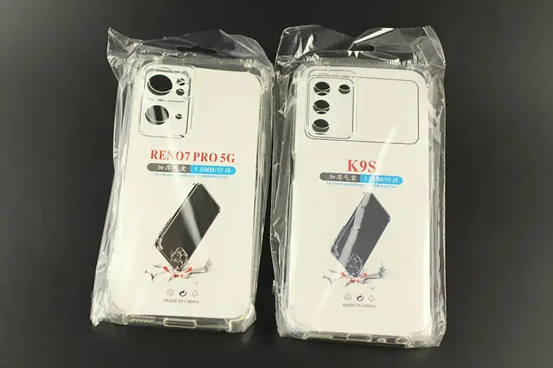 Tpu Anti-Fall Transparent Mobile Phone Soft Case — feature 14