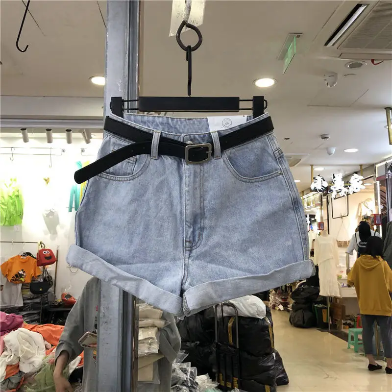 Women Denim Shorts High Waist Cool Cut 2022 - Image 27