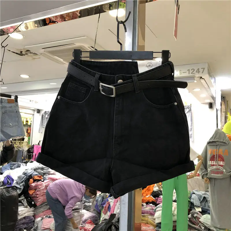 Women Denim Shorts High Waist Cool Cut 2022 - Image 28