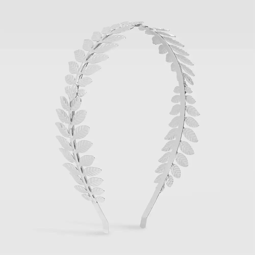 European American Cross Border Baroque Leaf Hair Hoop