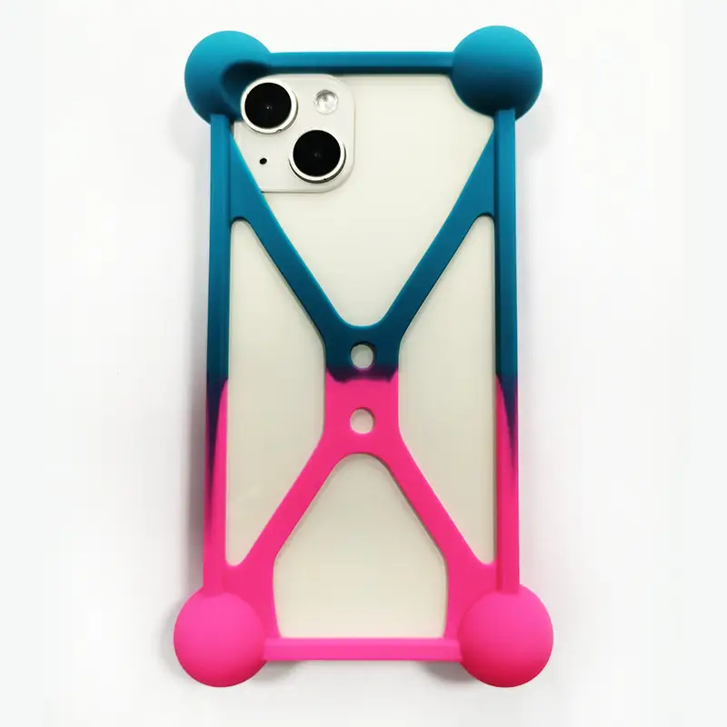5-6.7inch Anti-Fall Silicone Phone Case with Four-Corner Ball Design - Image 11