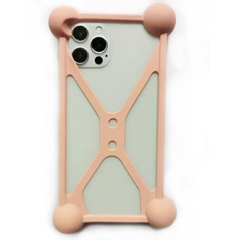 5-6.7inch Anti-Fall Silicone Phone Case with Four-Corner Ball Design - Image 7