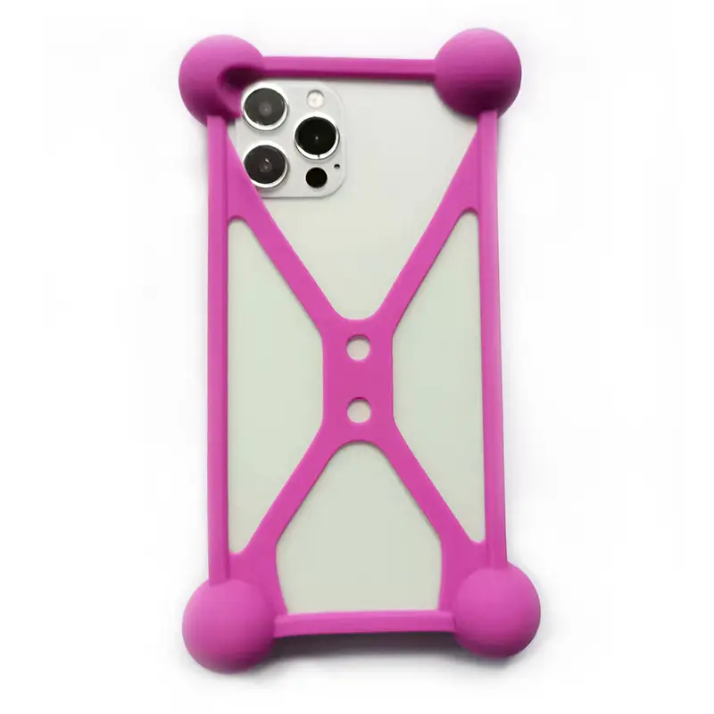 5-6.7inch Anti-Fall Silicone Phone Case with Four-Corner Ball Design - Image 8