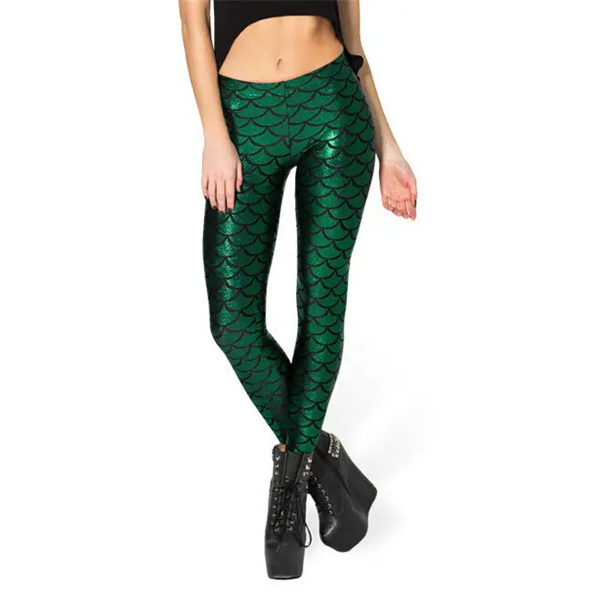 Fish Scale Hip-Lifting Sexy Leggings for Women