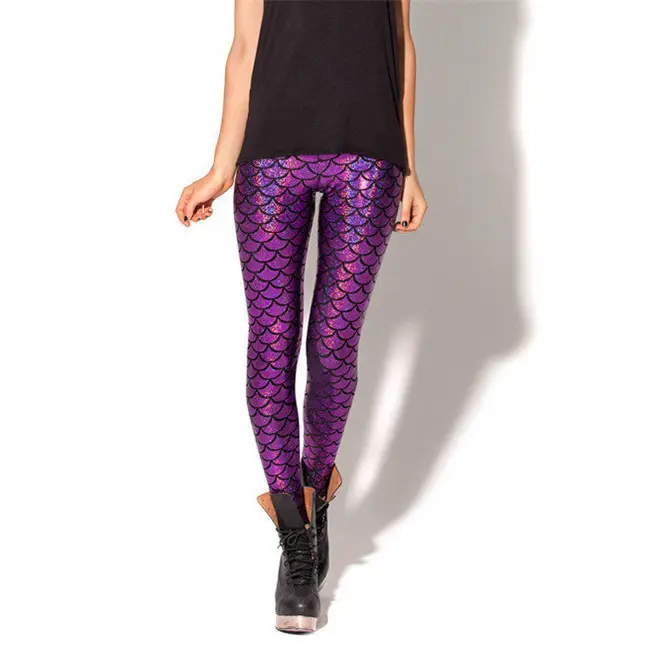Fish Scale Hip-Lifting Sexy Leggings for Women