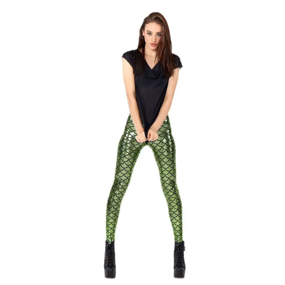Fish Scale Hip-Lifting Sexy Leggings for Women