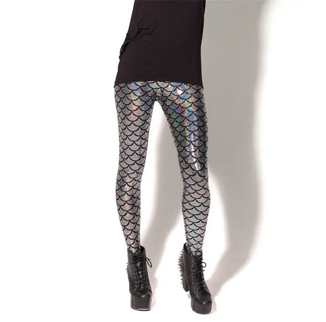 Fish Scale Hip-Lifting Sexy Leggings for Women