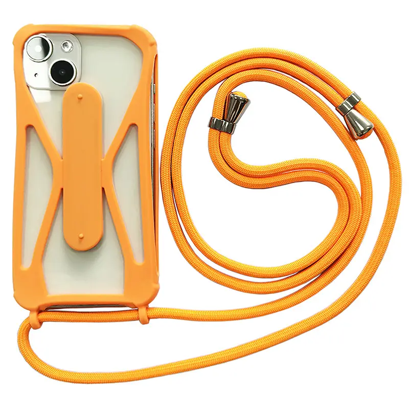 Universal Silicone Phone Case with Crossbody Strap - Image 10