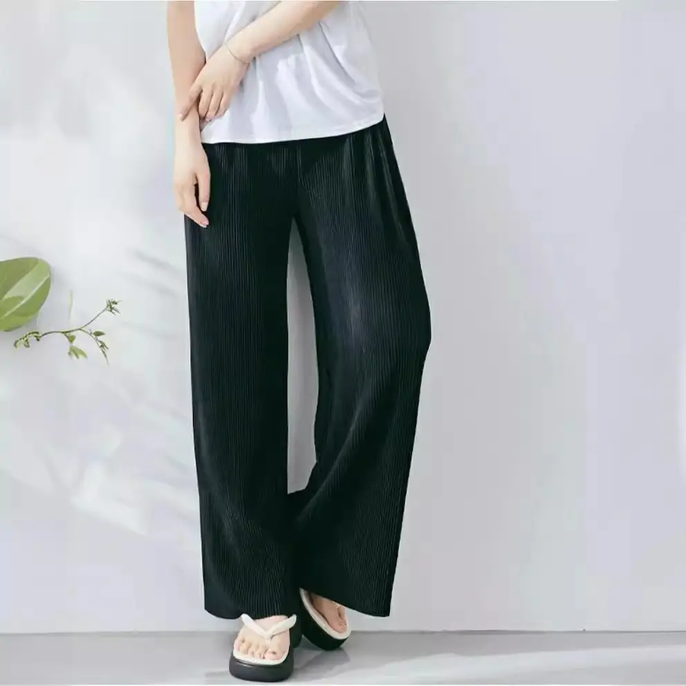 Green Hoodie & Brown Wide-Leg Pants Set - Image 16