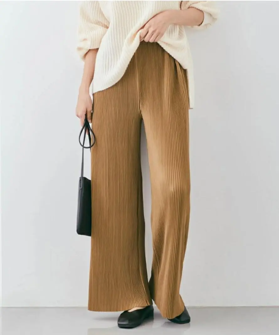 Green Hoodie & Brown Wide-Leg Pants Set - Image 9
