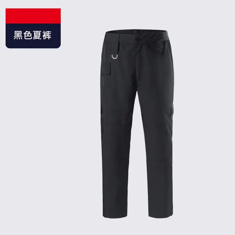 Men Security Uniform Black Suit Short Sleeve Long Sleeve - Image 5