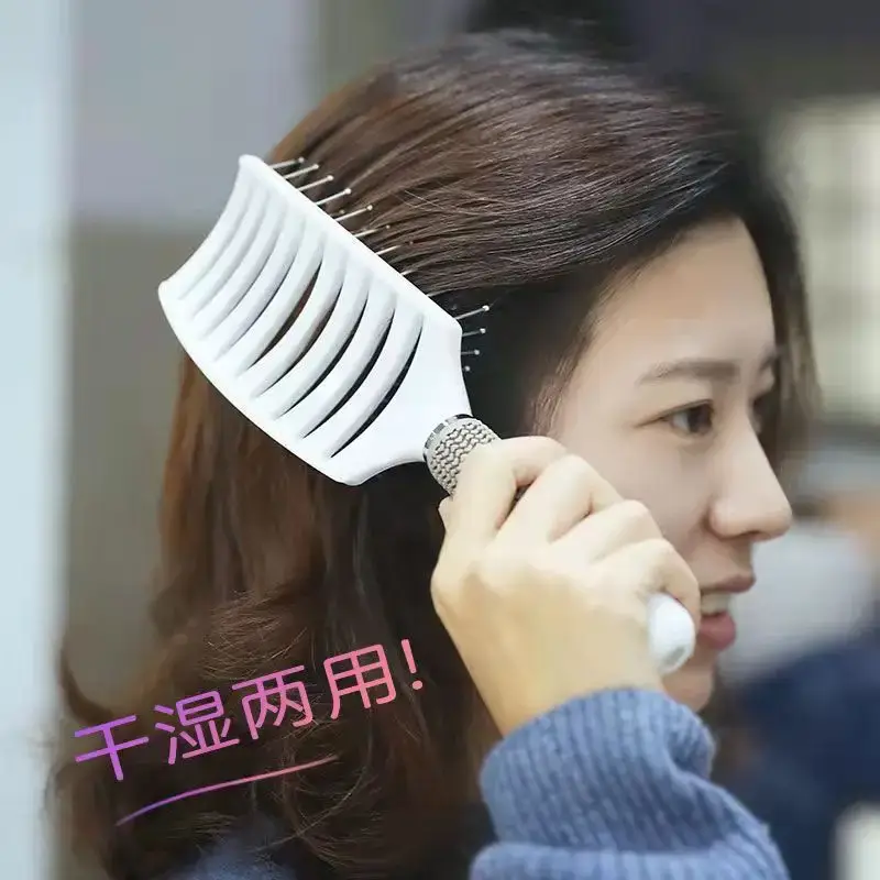 Pink Nylon Hair Brush for Men Women 83G — feature 7
