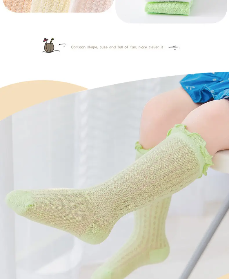 Mesh Anti-mosquito Socks for Girls Spring Summer — feature 10