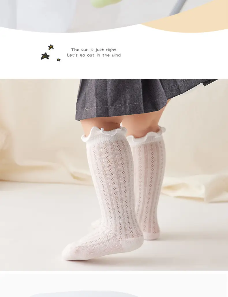 Mesh Anti-mosquito Socks for Girls Spring Summer — feature 11