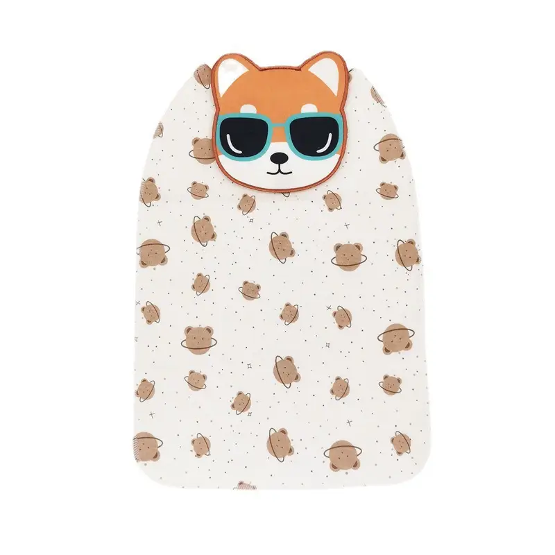 Cartoon Embroidered Cotton Sweat Towel Extra Large - Image 14