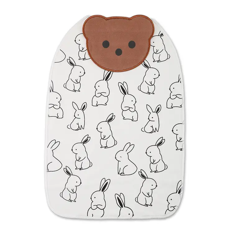 Cartoon Embroidered Cotton Sweat Towel Extra Large - Image 23