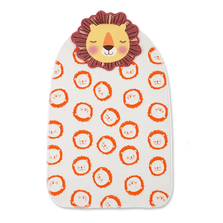 Cartoon Embroidered Cotton Sweat Towel Extra Large - Image 29
