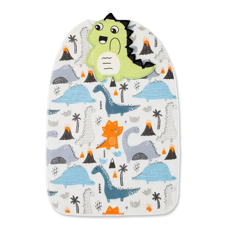 Cartoon Embroidered Cotton Sweat Towel Extra Large - Image 32