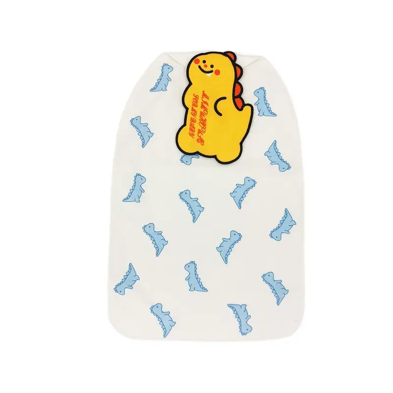 Cartoon Embroidered Cotton Sweat Towel Extra Large - Image 6